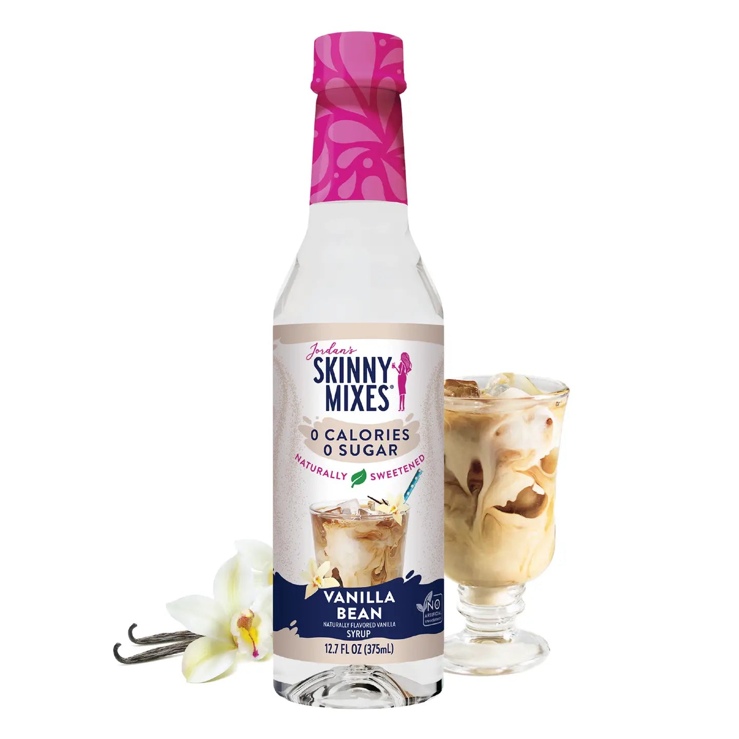 Naturally Sweetened Vanilla Bean Skinny Syrup - 375ml