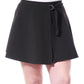 Black Wrap Skirt- Plus Size