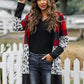 Buffalo Red Plaid and Leopard Cardigan