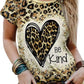 Be Kind Leopard T-Shirt