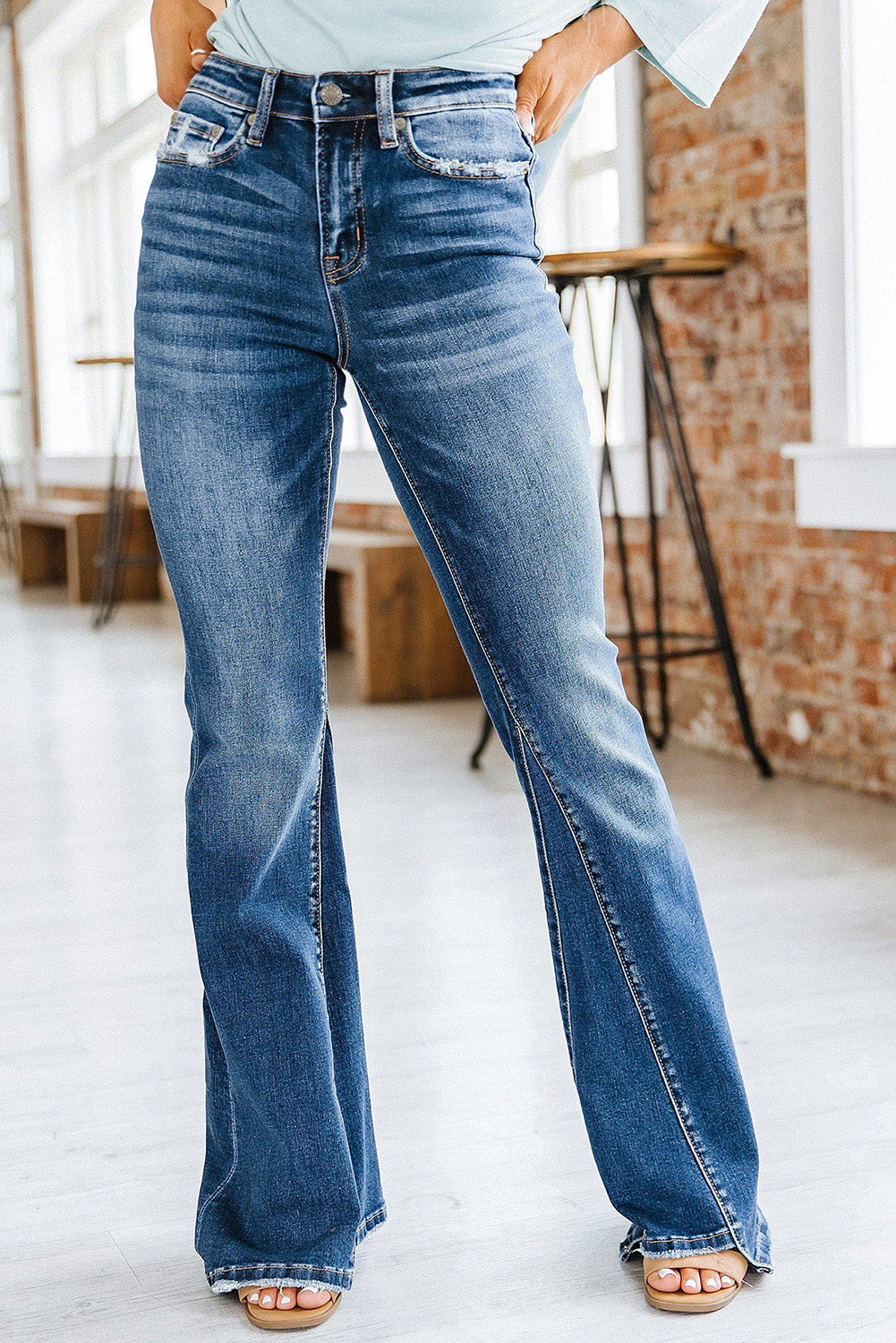 High Rise Flare Jean