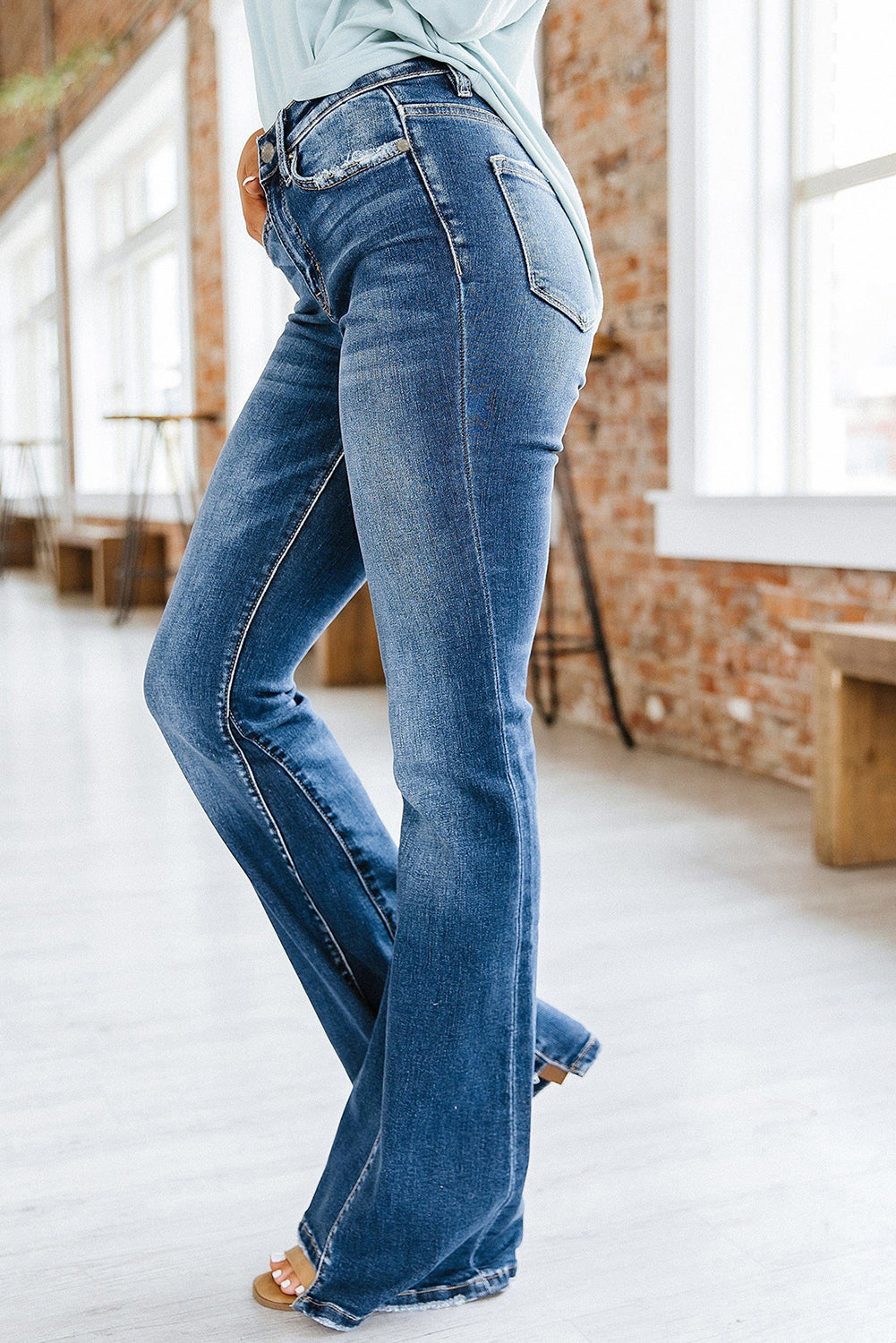 High Rise Flare Jean