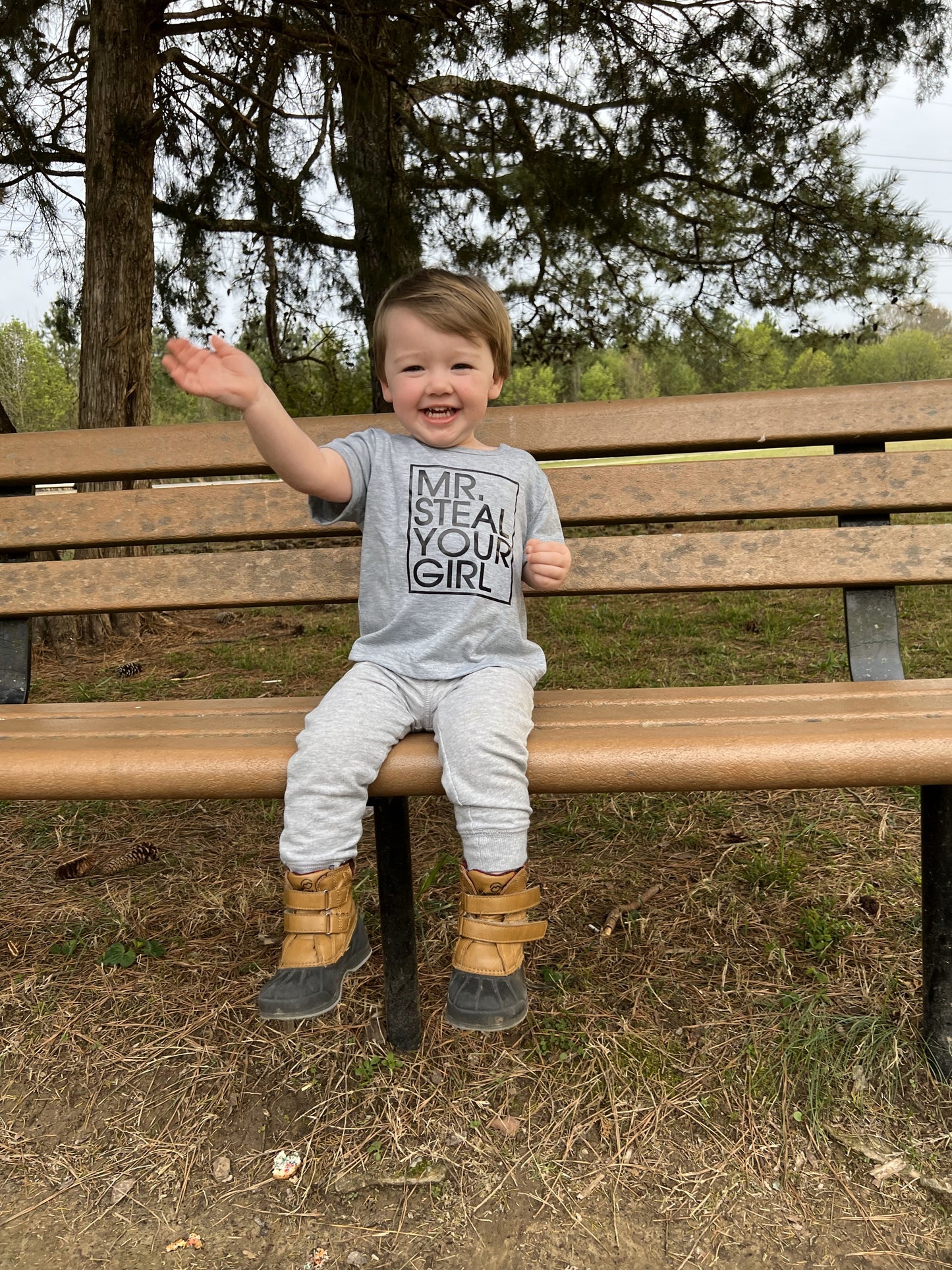 Mr. Steal Your Girl Crew Neck T-Shirt